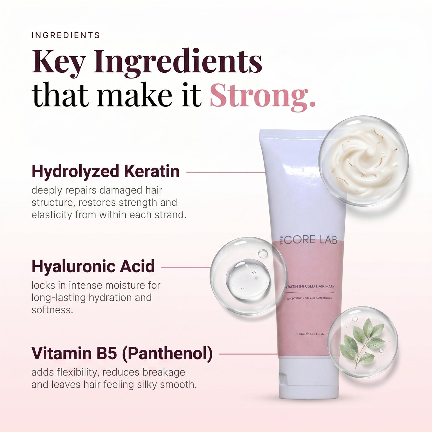 The Core Lab Hair mask